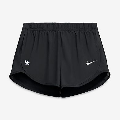 Women's Nike Black Kentucky Wildcats Tempo Mid-Rise Dri-FIT Shorts