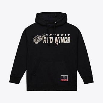 Men's Mitchell & Ness Black Detroit Red Wings True Timber Camo Hoodie