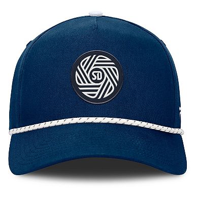 Men's Fanatics Navy San Diego FC Two-Seam Rope A-Frame Adjustable Hat