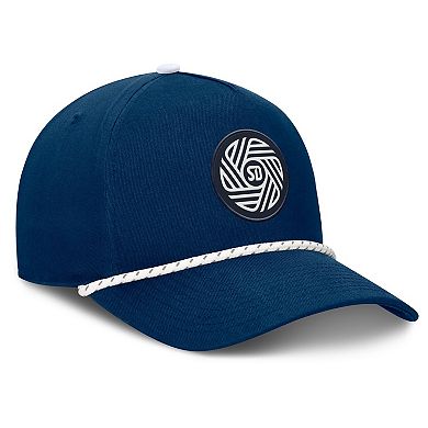 Men's Fanatics Navy San Diego FC Two-Seam Rope A-Frame Adjustable Hat