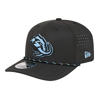 Men's New Era Black Utah Mammoth Sport Vented 9SEVENTY Rope Adjustable Hat