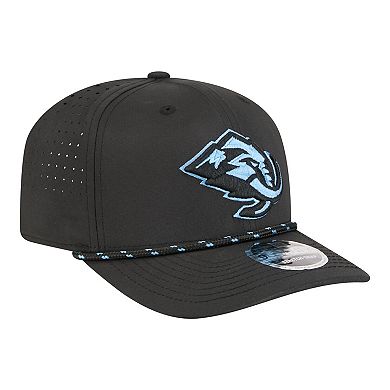 Men's New Era Black Utah Mammoth Sport Vented 9SEVENTY Rope Adjustable Hat