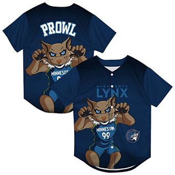 Youth Outerstuff Navy Minnesota Lynx Mascot Friend Mesh Fashion Jersey
