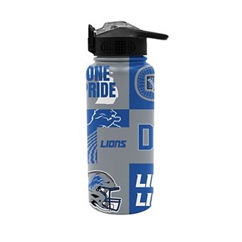 Pegasus Detroit Lions 32oz. Local Slogan Press Top Water Bottle