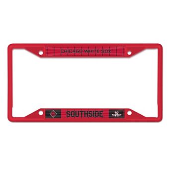 WinCraft Chicago White Sox 2025 City Connect Laser Cut Metal License Plate Frame