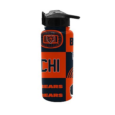 Pegasus Chicago Bears 32oz. Local Slogan Press Top Water Bottle