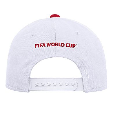 Men's Outerstuff White Spain National Team FIFA World Cup 2026 International Snapback Hat