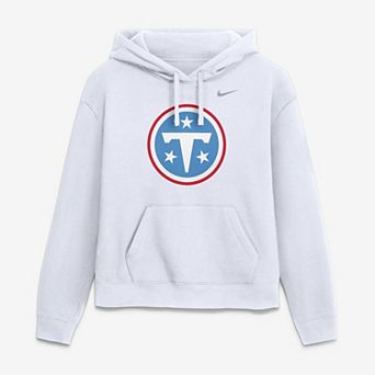 Women's Nike White Tennessee Titans Primetime Club Hoodie