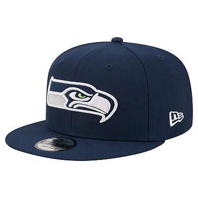 Men's New Era Navy Seattle Seahawks 9FIFTY Snapback Hat