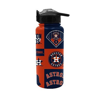 Pegasus Houston Astros 32oz. Local Slogan Press Top Water Bottle