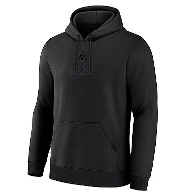 Men's Fanatics New York Knicks Black Out Hoodie