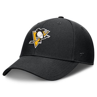 Men's Fanatics Black Pittsburgh Penguins Force Adjustable Hat