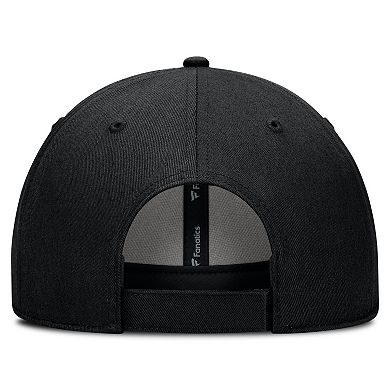Men's Fanatics Black Pittsburgh Penguins Force Adjustable Hat