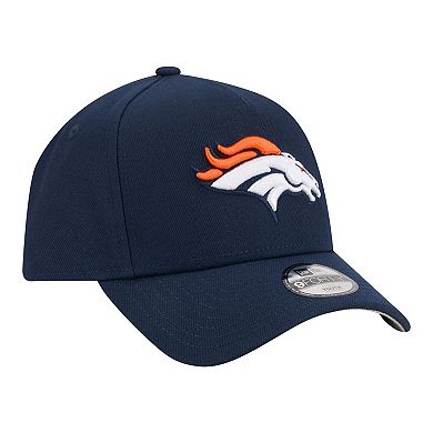 Youth New Era Navy Denver Broncos 9FORTY A-Frame Adjustable Hat