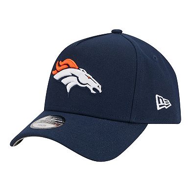 Youth New Era Navy Denver Broncos 9FORTY A-Frame Adjustable Hat