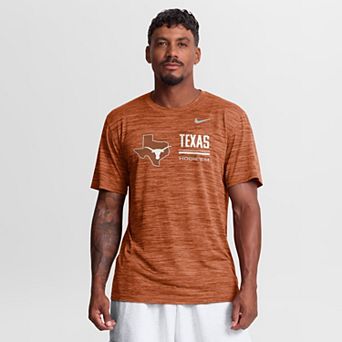 Men's Nike Texas Orange Texas Longhorns Sideline Velocity Dri-FIT T-Shirt