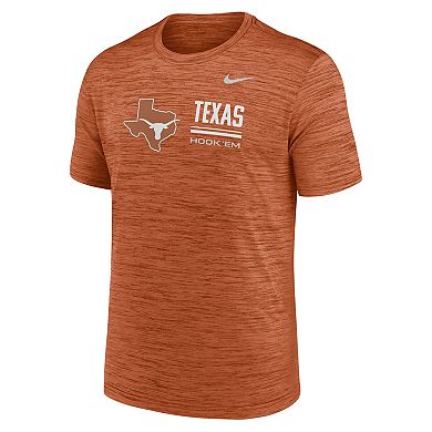 Men's Nike Texas Orange Texas Longhorns Sideline Velocity Dri-FIT T-Shirt