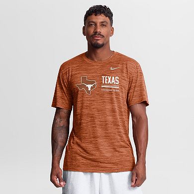 Men's Nike Texas Orange Texas Longhorns Sideline Velocity Dri-FIT T-Shirt
