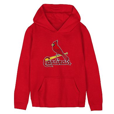 Preschool Outerstuff Red St. Louis Cardinals Primary Logo Fleece Hoodie