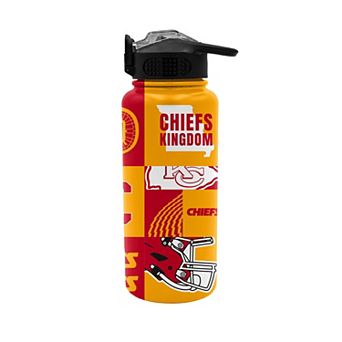 Pegasus Kansas City Chiefs 32oz. Local Slogan Press Top Water Bottle