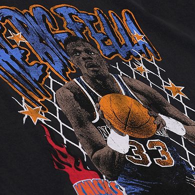 Men's Mitchell & Ness Patrick Ewing Black New York Knicks Best in Class Tank Top