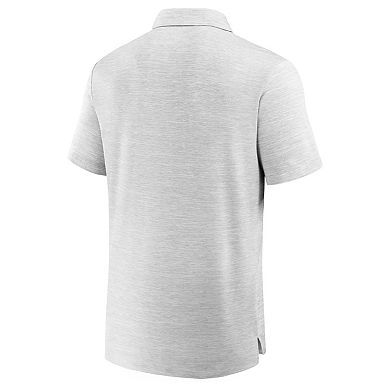 Men's Fanatics Heather Gray New Orleans Saints Clutch Polo