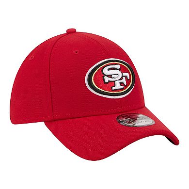 Men's New Era Red San Francisco 49ers Core Team 39THIRTY Flex Hat