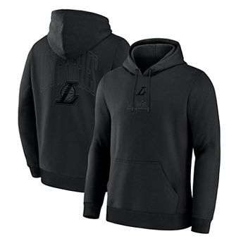 Men's Fanatics Los Angeles Lakers Black Out Hoodie