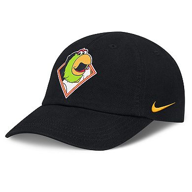 Infant Nike Black Pittsburgh Pirates Mascot Club Flex Hat