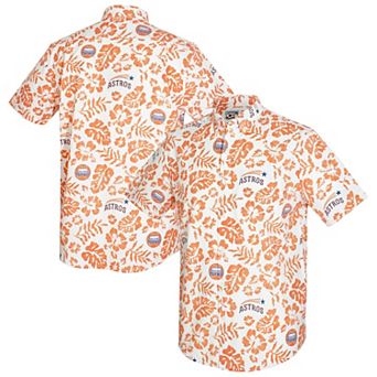 Men's Reyn Spooner Cream Houston Astros Big & Tall Cooperstown Collection Pua Performance Polo