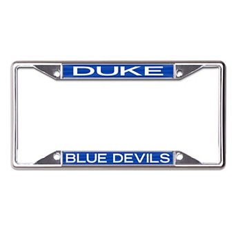 WinCraft Duke Blue Devils Laser-Cut Metallic License Plate Frame