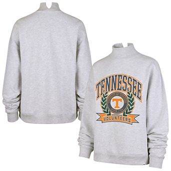 Women's '47 Gray Tennessee Volunteers Laurel Arch Mock Neck Sweatshirt