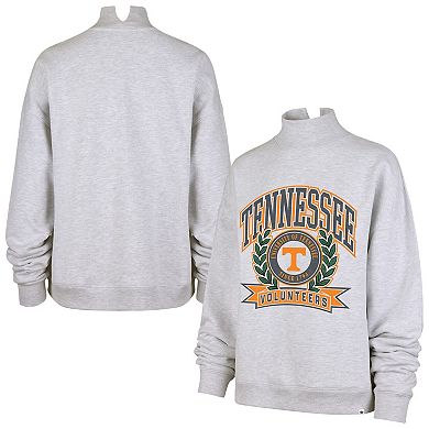 Women's '47 Gray Tennessee Volunteers Laurel Arch Mock Neck Sweatshirt