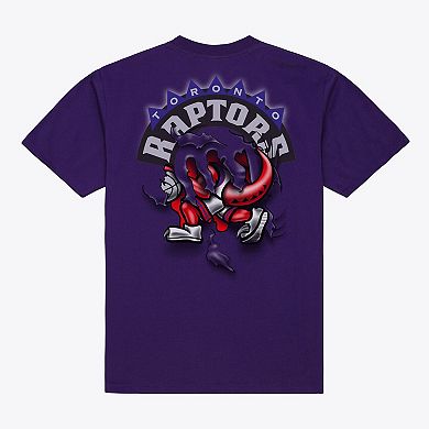 Men's Mitchell & Ness Purple Toronto Raptors Breakthrough T-Shirt