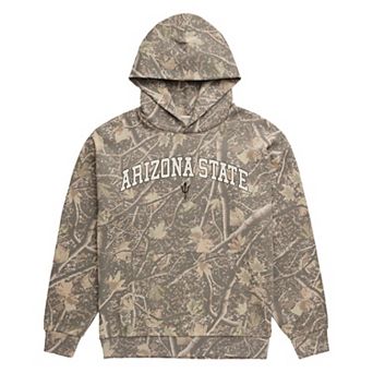 Men's Uscape Apparel Camo Arizona State Sun Devils Back Bay Fleece Hoodie