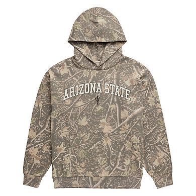 Men's Uscape Apparel Camo Arizona State Sun Devils Back Bay Fleece Hoodie