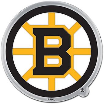 WinCraft Boston Bruins Colored Chrome Auto Emblem