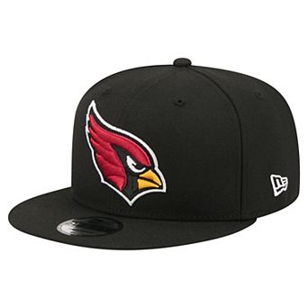 Men's New Era Black Arizona Cardinals 9FIFTY Snapback Hat