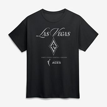 Unisex Logo Athletic Black Las Vegas Aces In Motion T-Shirt
