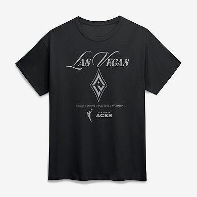 Unisex Logo Athletic Black Las Vegas Aces In Motion T-Shirt