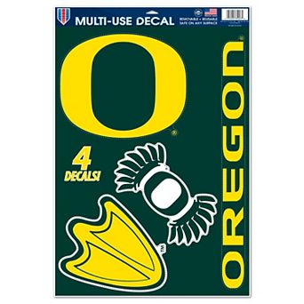 WinCraft Oregon Ducks 11" x 17" Multi-Use Decal Sheet