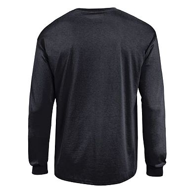 Men's Champion Black Cornell Big Red Team Long-Sleeve T-Shirt