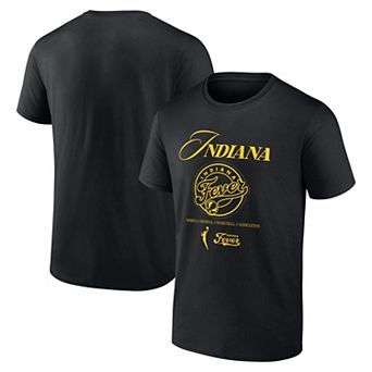 Unisex Logo Athletic Black Indiana Fever In Motion T-Shirt