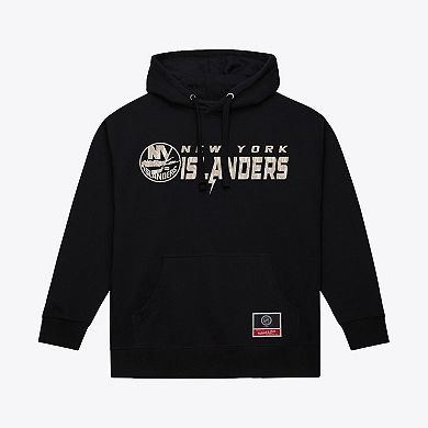 Men's Mitchell & Ness Black New York Islanders True Timber Camo Hoodie