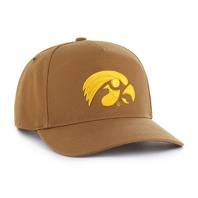 Unisex Carhartt x '47 Brown Iowa Hawkeyes Hitch Adjustable Hat