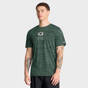 Men's Nike Green Green Bay Packers Velocity Ball Carrier Dri-FIT T-Shirt