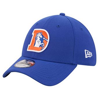 Men's New Era Royal Denver Broncos Core Team 39THIRTY Flex Hat