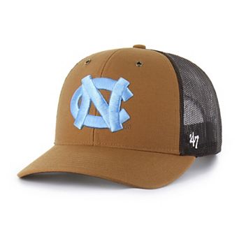 Unisex Carhartt x '47 Brown North Carolina Tar Heels Trucker Adjustable Hat