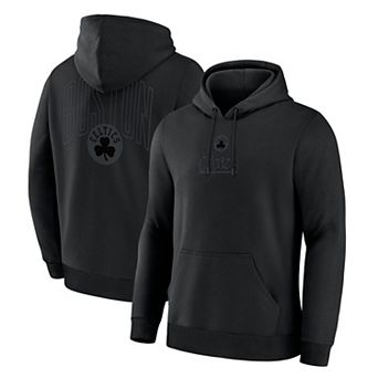 Men's Fanatics Boston Celtics Black Out Hoodie