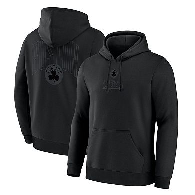 Men's Fanatics Boston Celtics Black Out Hoodie